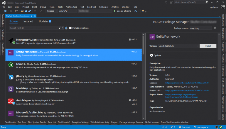 nuget-package-manager-ui