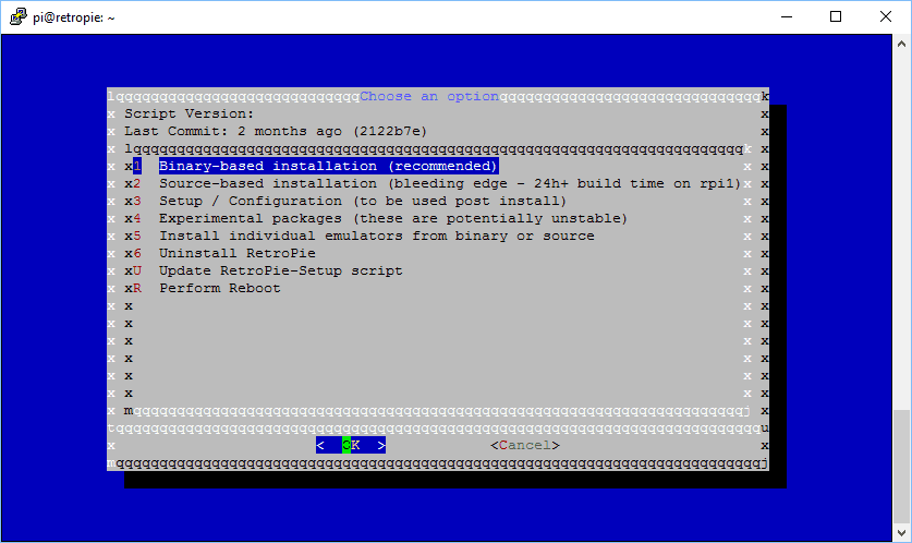 retropie-configuration