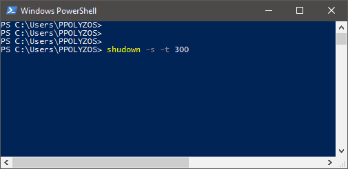 powershell-auto-shutdown-windows